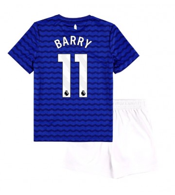 Everton Thierno Barry #11 Replik Heimtrikot Kinder 2025-26 Kurzarm (+ Kurze Hosen)